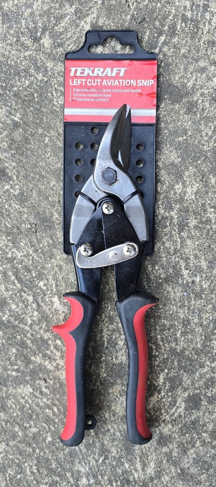 Tekraft left cut aviation snips