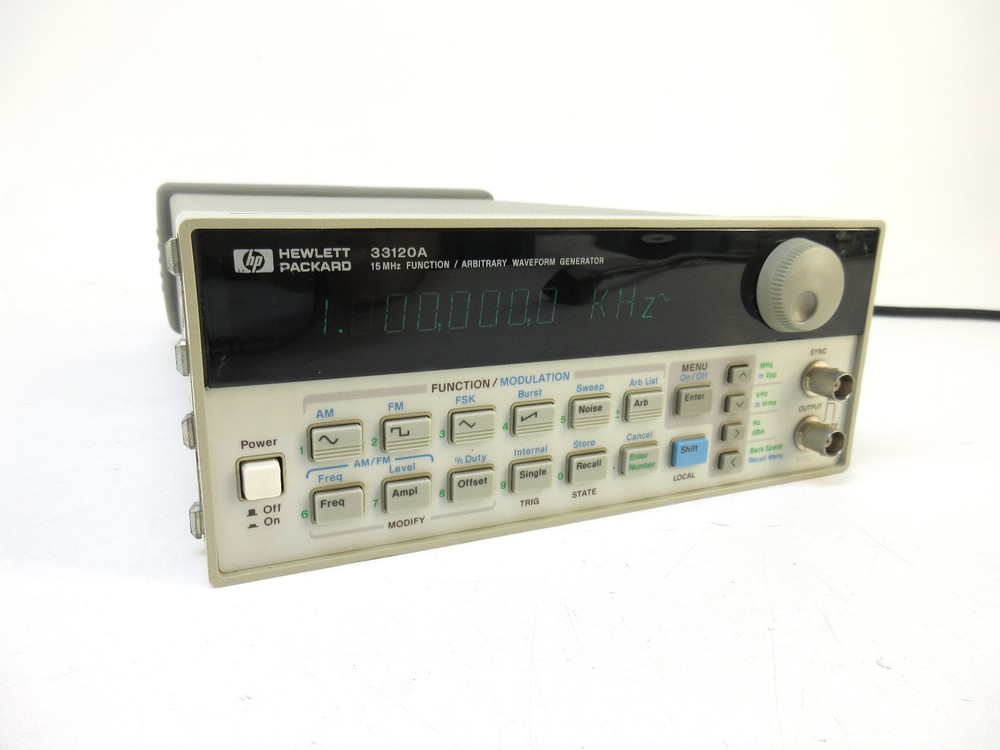 HP 33120A 15 MHz Function / Arbitrary Waveform Generator