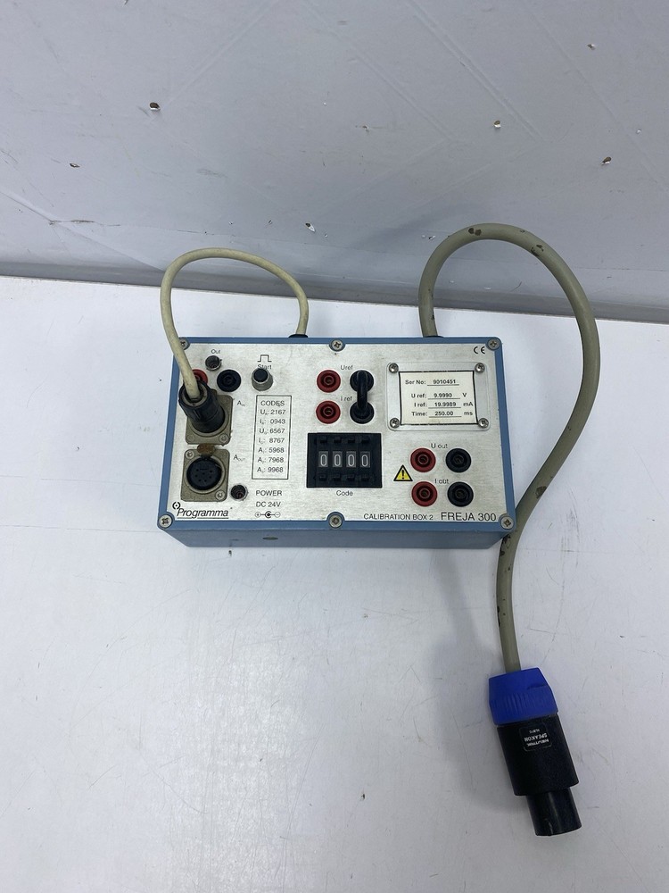 PROGRAMMA FREJA 300 CALIBRATION BOX 2