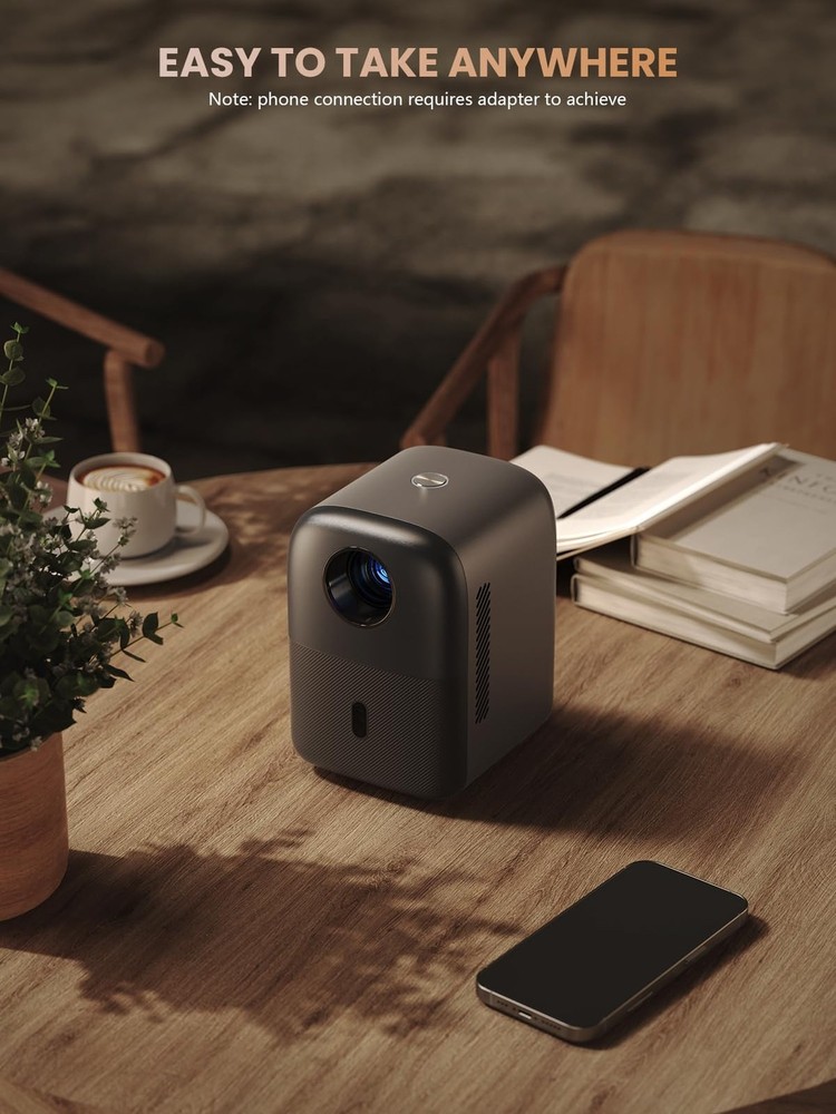 [Electric Focus] GROVIEW Mini Projector Bluetooth, Fully Sealed Por... Fast Ship