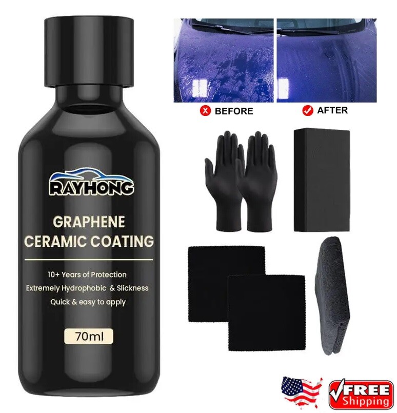 Automotive Graphene Ceramic Coating Spraying Multi-Purpose Scratch Maintenance