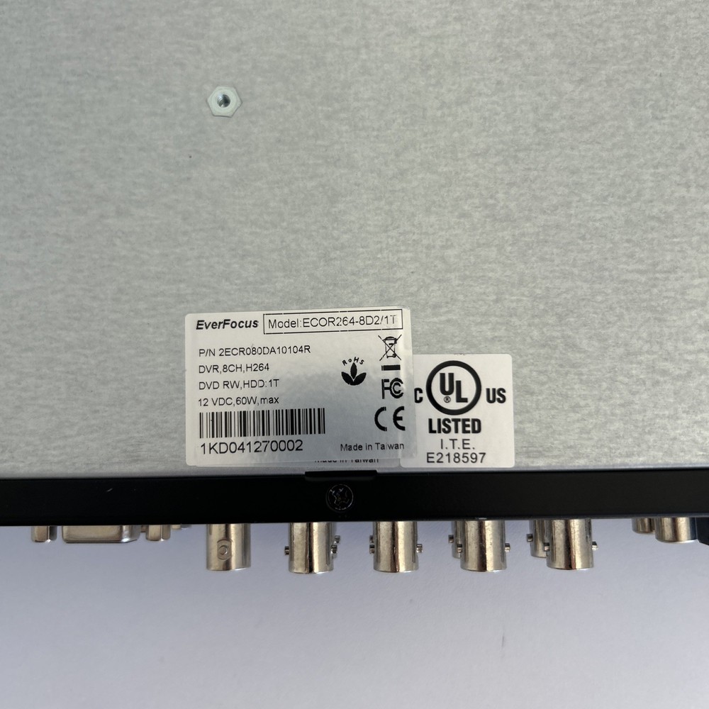 EverFocus ECOR264-8D2 Series Security Camera Video Recorder