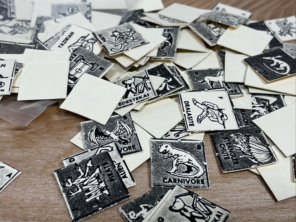 Star Frontiers Alpha Dawn Box Set, Replacement Counters