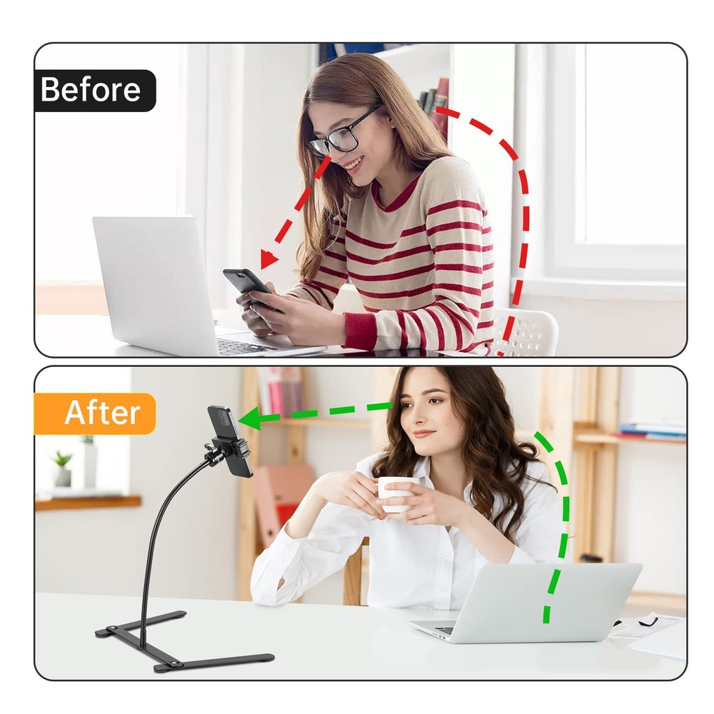 Stand for Recording, Tripod Adjustable and Solid, Overhead Mount, Fixable Goo...