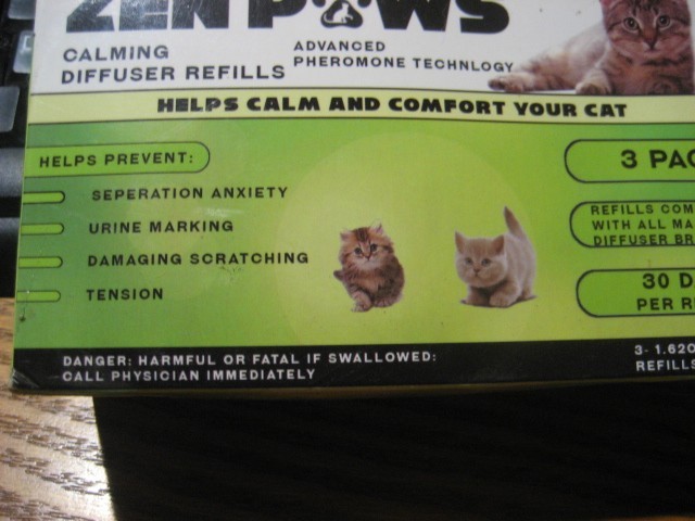Zenpaws Calming Diffuser Refills 5pcs.- fits Comfort Zone and other diffusers.