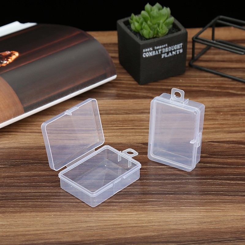 Accessory Storage Box Transparent 10pcs Case Container Holder Organizer