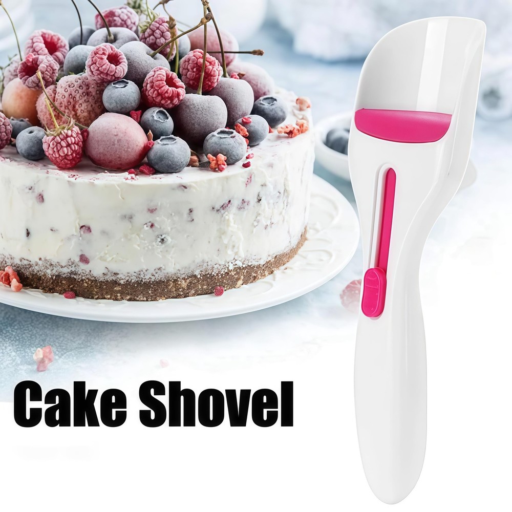 1pcs Cake Batter Distribution Scoop, One-Touch Sliding Button Dispenses Batte...