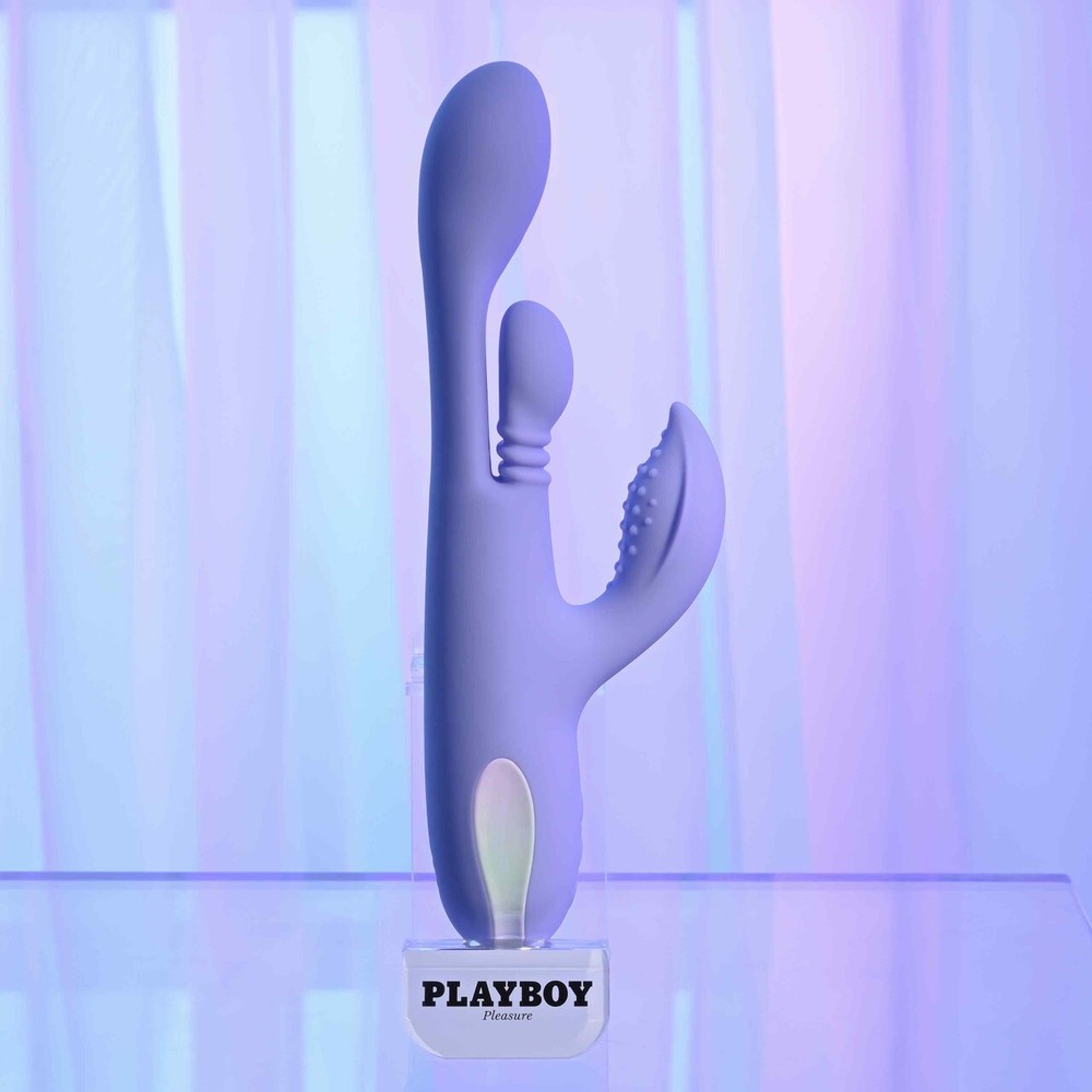 Playboy Nubbin Rubbin Ultimately Powerful Rabbit Vibrator, New