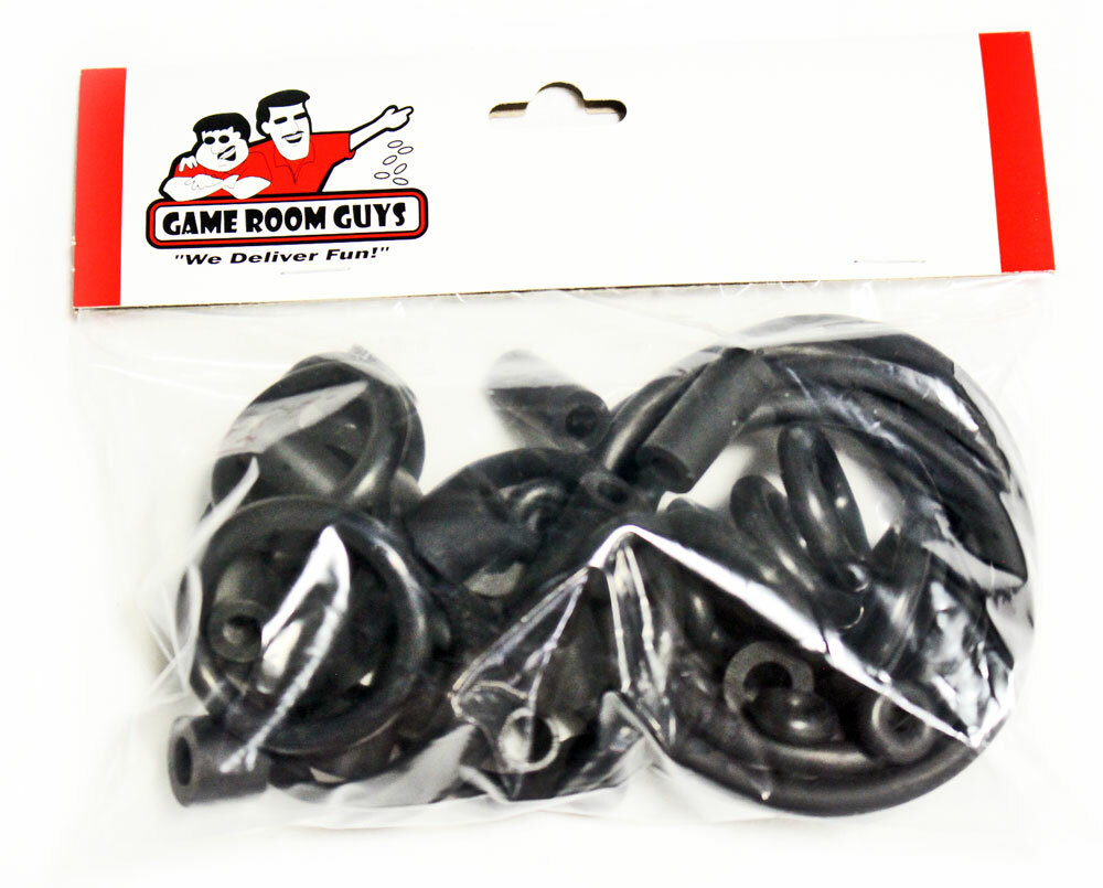 Data East Hook Pinball Machine Replacement Repair Rubber Ring Kit Black