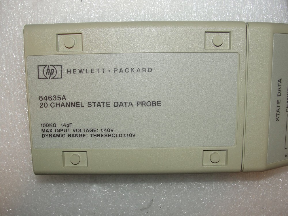 HP Hewlett Packard 64635A 20 Channel State Data Probe