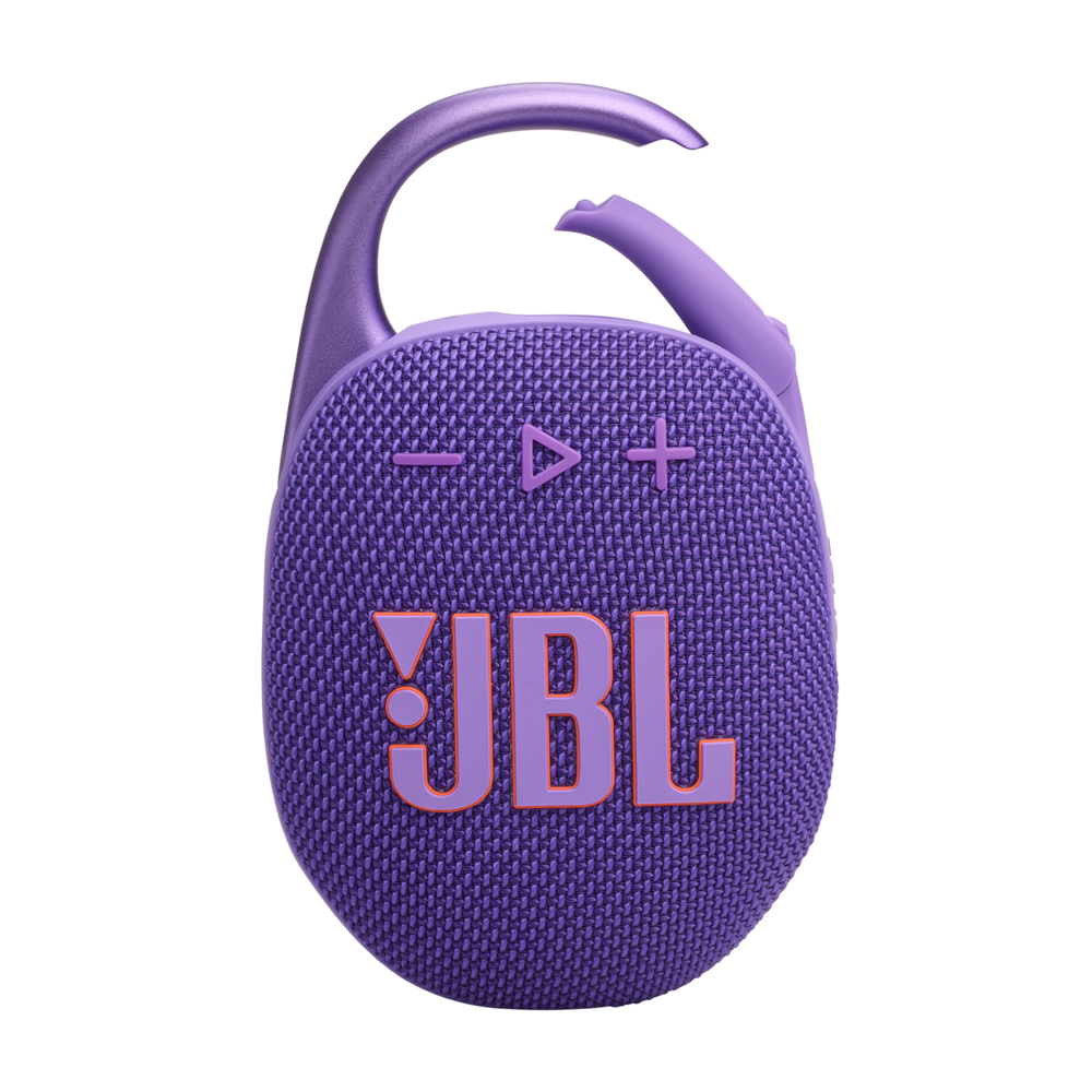 JBL Clip 5 Portable Bluetooth Speaker (Purple)