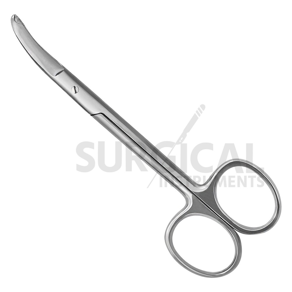SHORTBENT SUTURE Scissors Surgical & Veterinary Instruments 3.50" O.R. GRADE