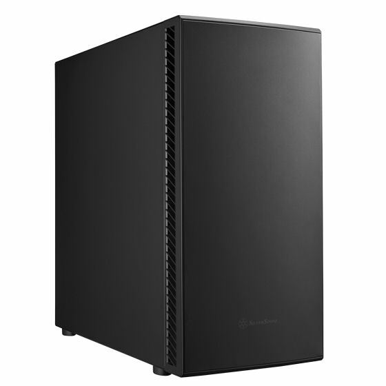 Silverstone SST-SEQ1B SETA Q1 Soundproofing Silent Mid-Tower Case