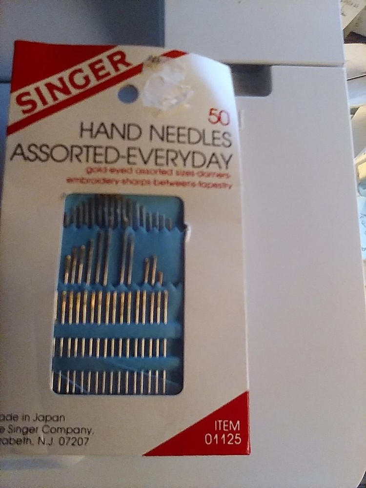 SINGER 47 HAND NEEDLES ASSORTED EVERYDAY