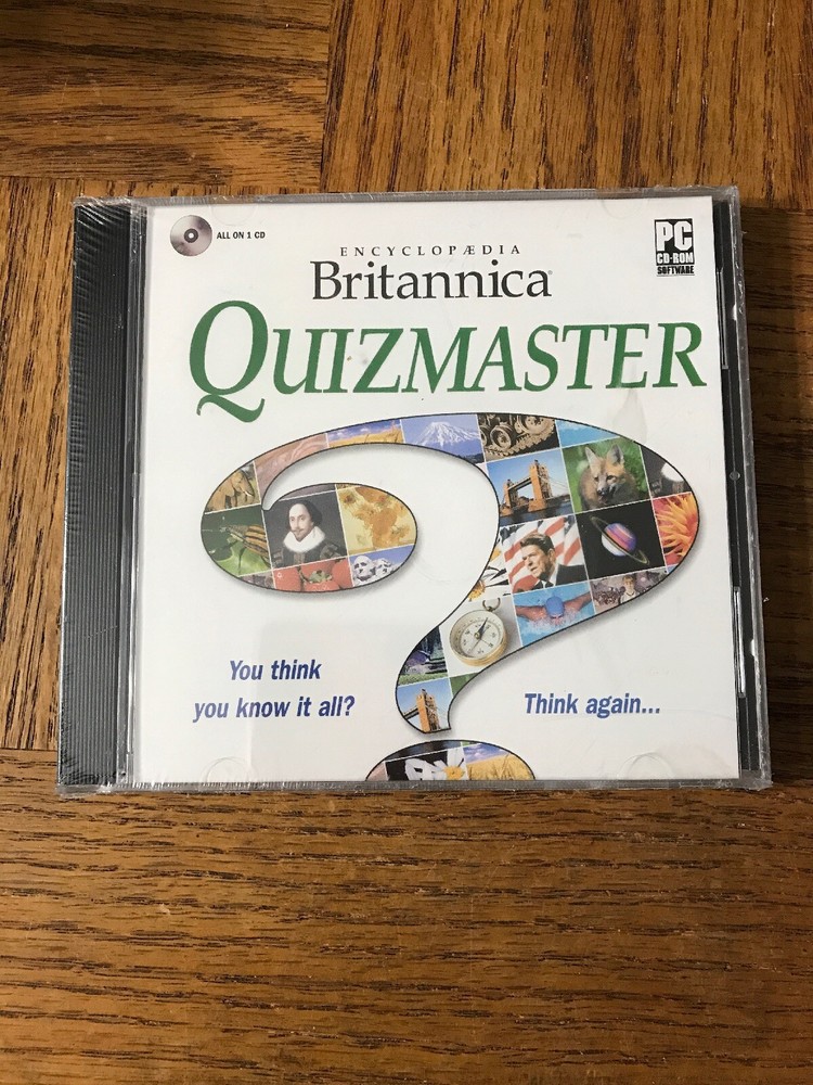 Britannica Quizmaster PC Cd