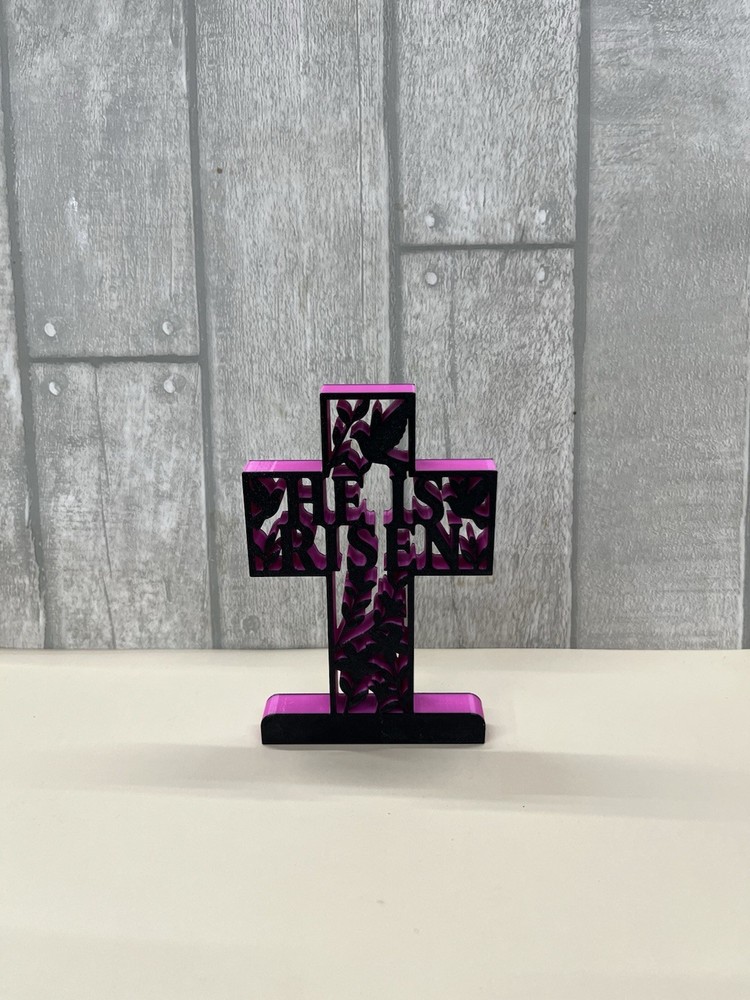 He Is Risen Christian Easter Decor