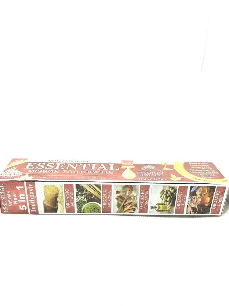 Toothpaste - Miswak Toothpaste 6 Pcs Pack - 6.5oz Each By Essential Palace