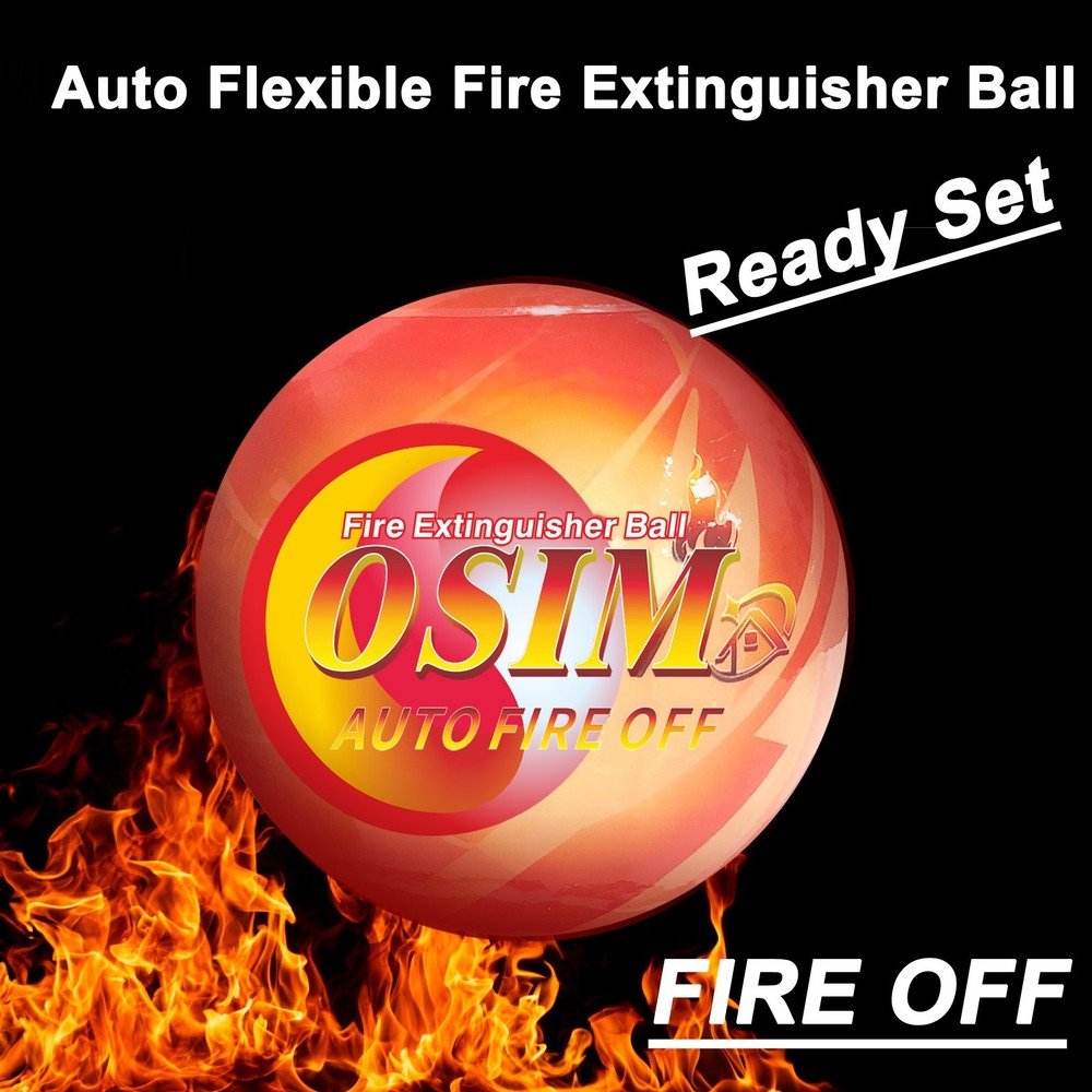 12-Pack Automatic Self-Exciting Fire Extinguisher Ball with Hook and Mount