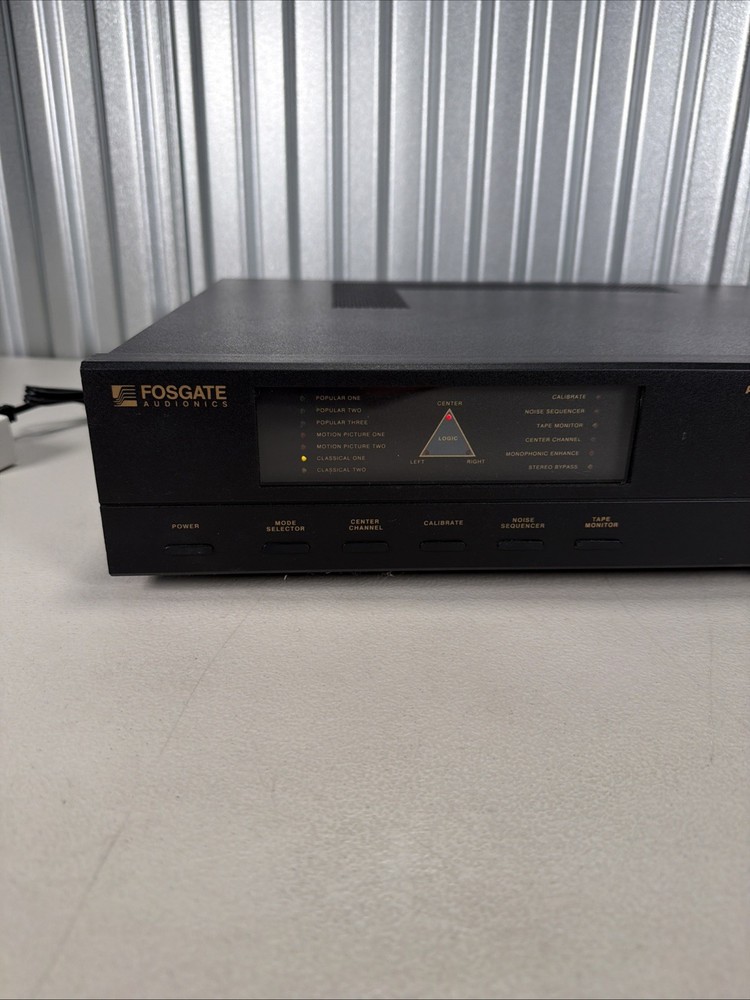 Fosgate Audionics Pro Plus Surround Processor DSL ONE - No Remote