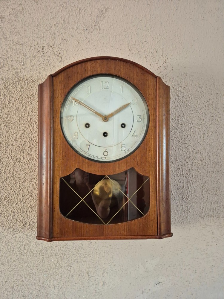 Junghans German Westminster chime wall clock ( 0743 )