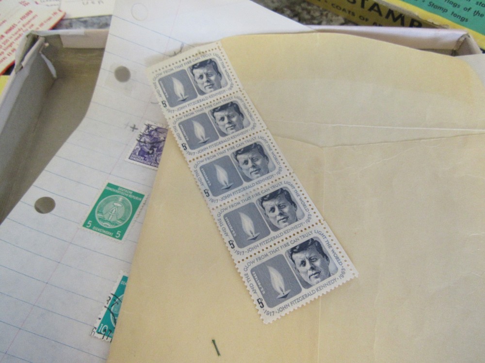 My First Stamp Album Vintage 1960 Minkus Publications Includes Many Stamps