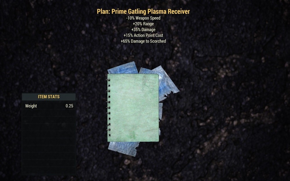 (Xbox) Prime Gatling Plasma Receiver Plan