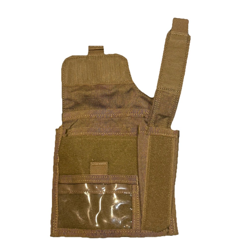 Diamondback Tactical Admin Pouch w/ Flashlight Pocket - Khaki - USA MADE / EUC