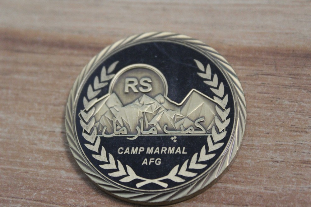 RS Resolute Support cs coy Challenge Coin