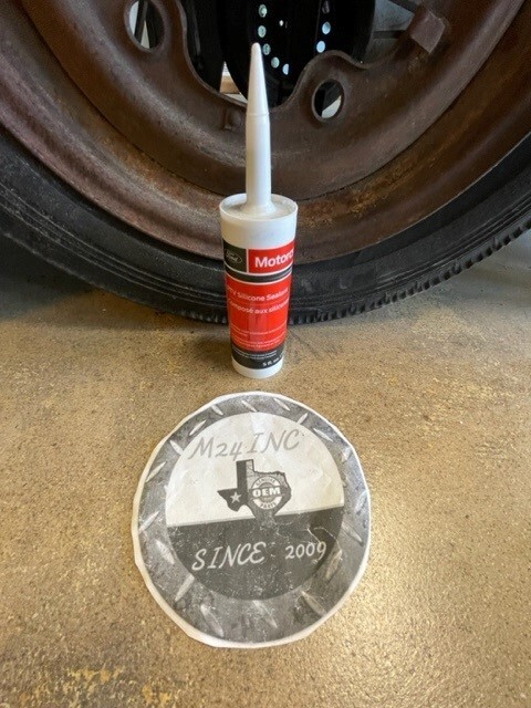 (1) Genuine OEM TA31 Ford Motorcraft RTV Silicone Sealant Grey Oil Pan