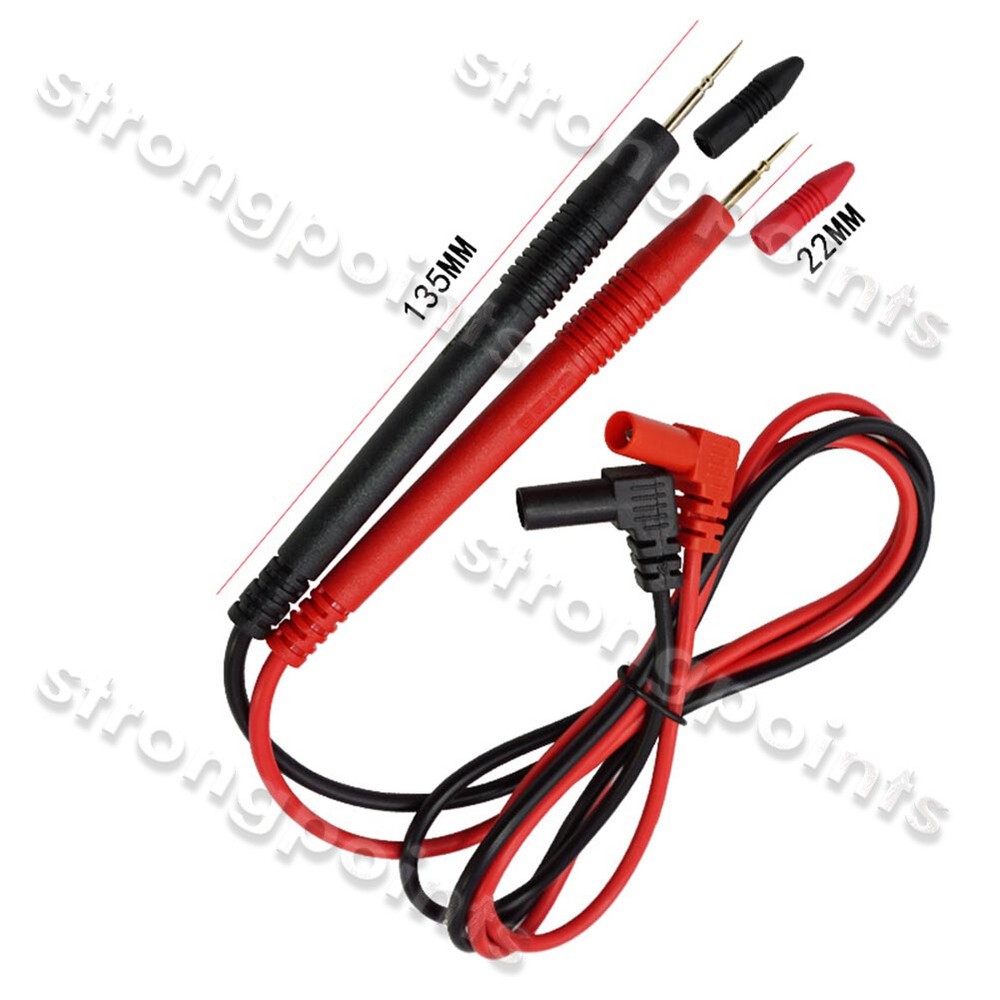 Multi-function test pen 1000V/10A multimeter pen, gold-plated copper needle