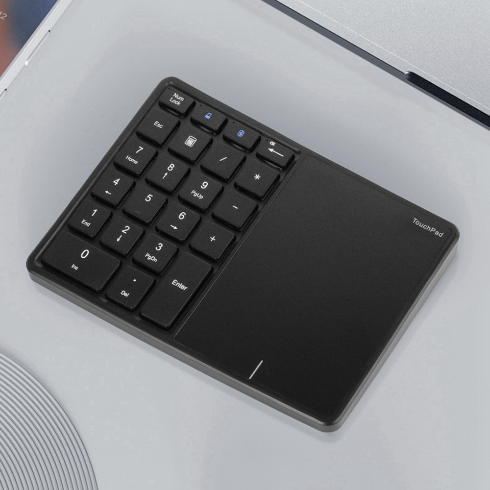 Bluetooth Numeric Keyboard with Touchpad Rechargeable USB Numeric Keyboard7088