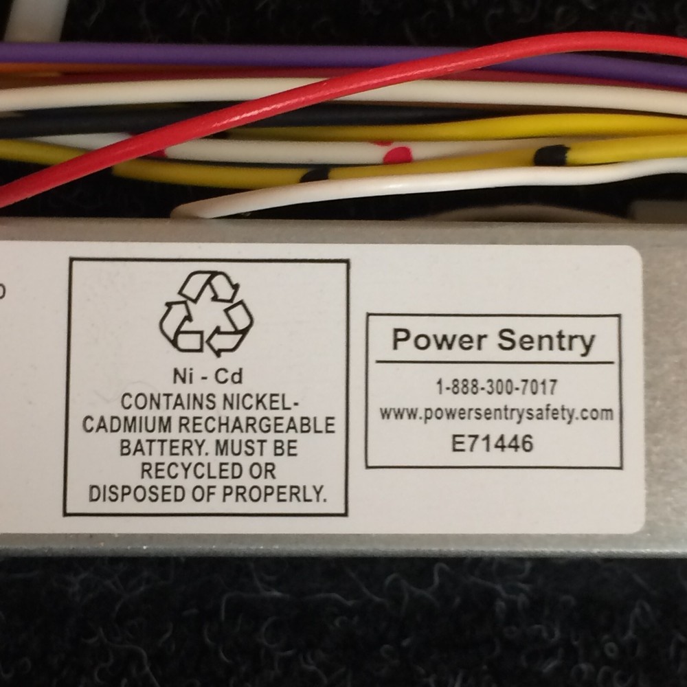Power Sentry PSL600 MVOLT Fluorescent Battery Pack T458169Z
