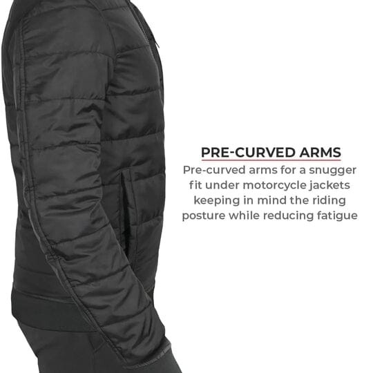 FROST - MOTORCYCLE WARM JACKET BLACK