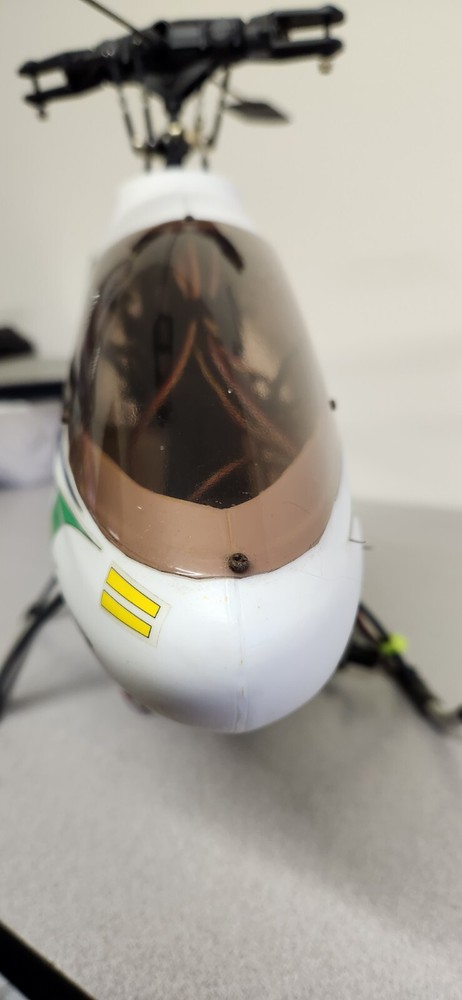 Kyosho Concept 46VR Remote Control Helicopter With OS Max FX 46 Engine *READ*