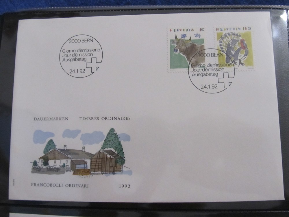 Switzerland 1992 FDC LR119F85