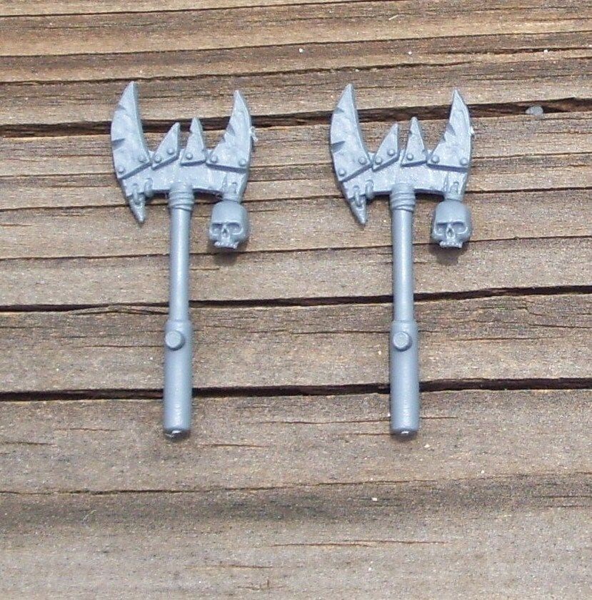 40K Orks Ork Boyz Bosspole Teeth Bits 2 Bitz