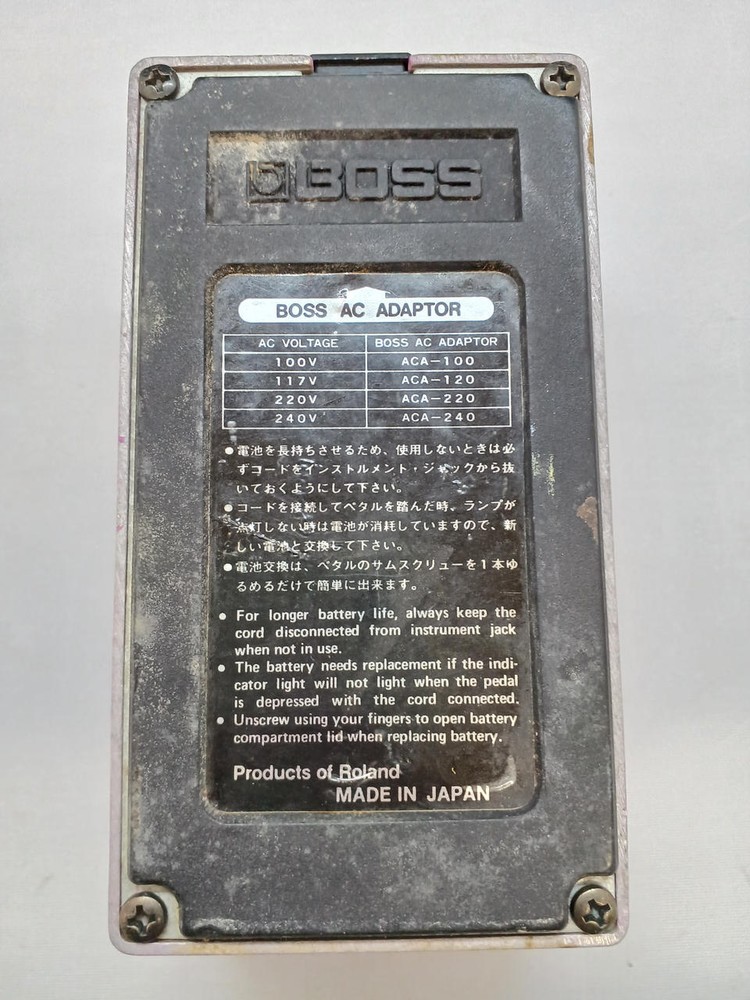 BOSS BF-2 FLANGER Effector Pedal From Japan