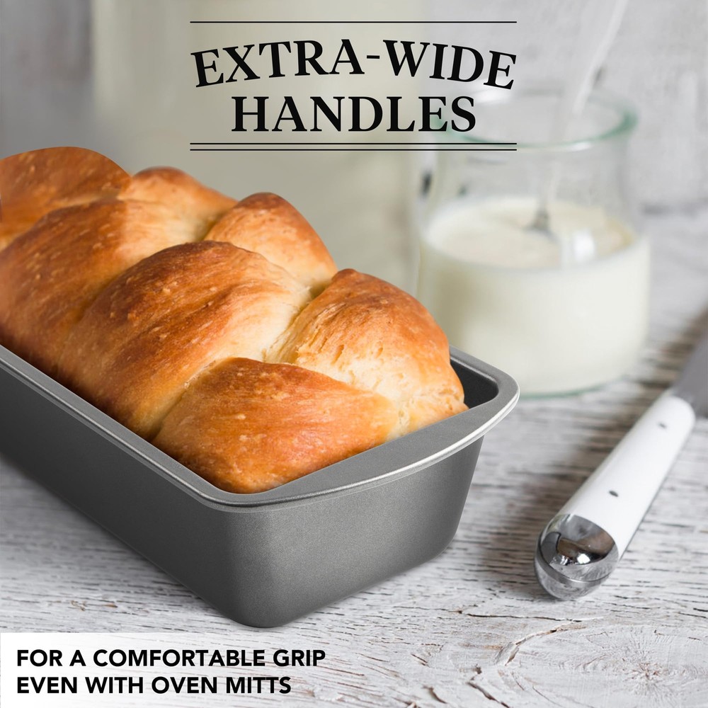 Molde para pan extra grande, 13"x5" de largo,molde pan antiadherente,rectangular