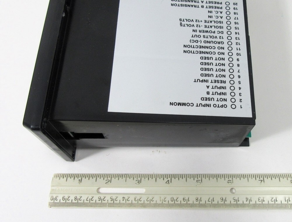 NEW KEPTROL KEP ELECTRONIC COUNTER PROGRAMMABLE RATEMETER MODEL KP8B3A1E