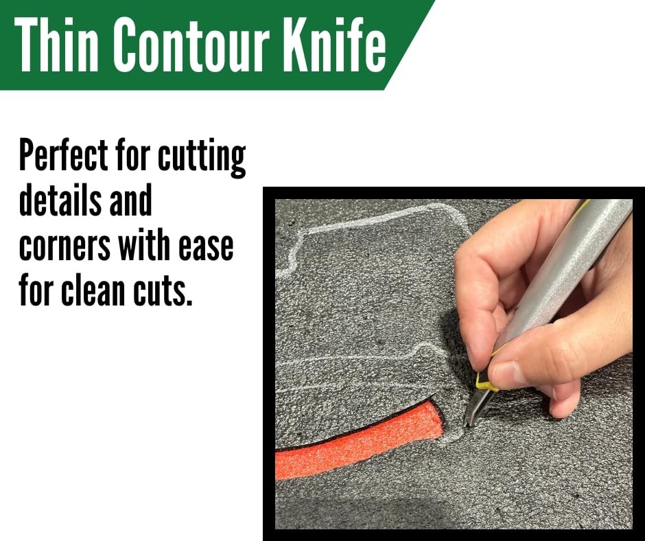 Foam Cutting Tool Kit - Kaizen Foam Cut Set with Knife & Accessories - Regular S
