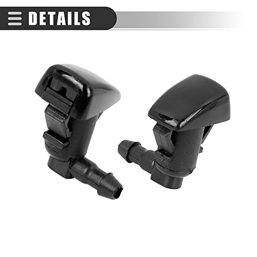 Car Front Windshield Washer Nozzle Jet Spray Single Hole, for Dodge Dart 2012