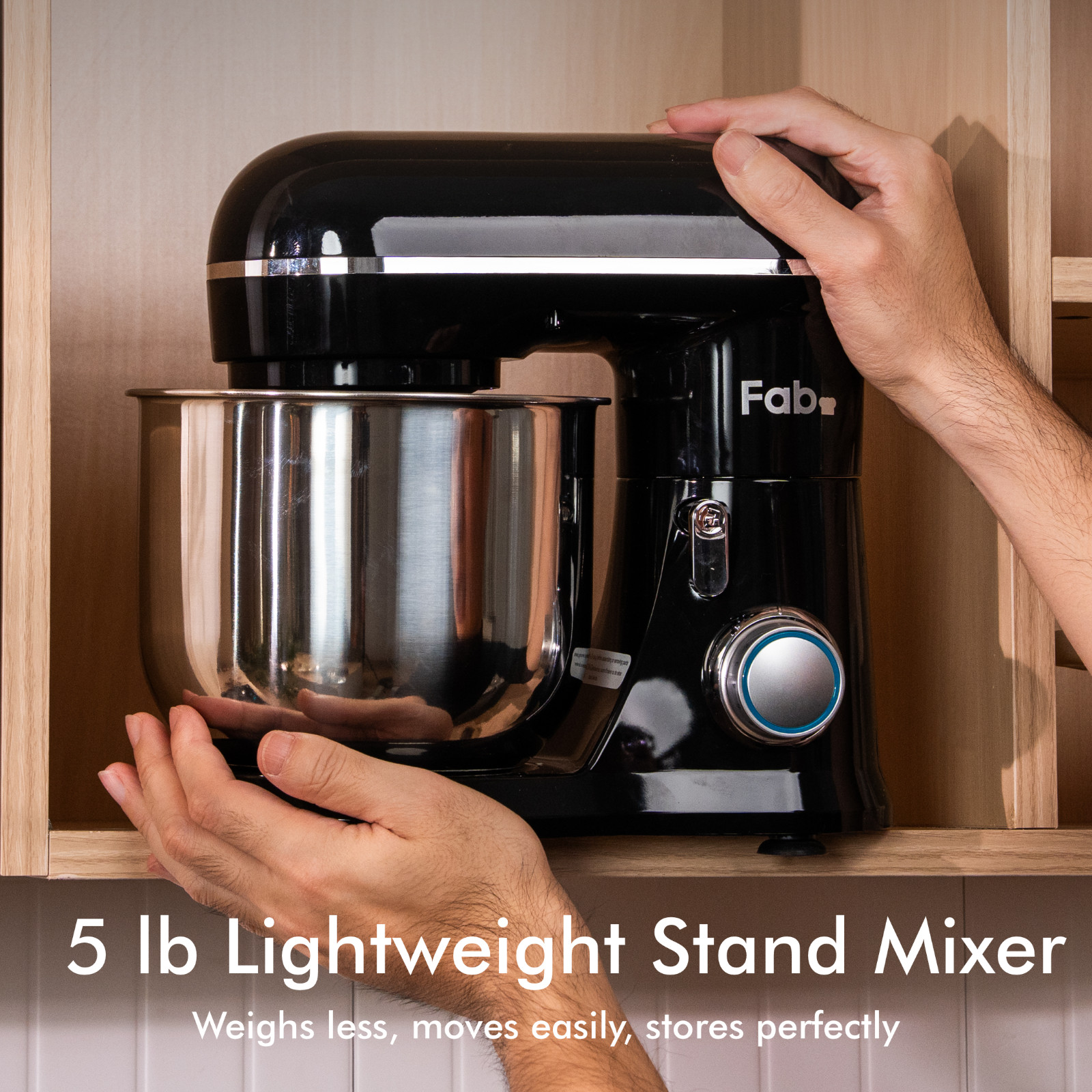FAB 3.8QT Stand Mixer 10-Speed 300W 3-IN-1 Dough Mixer New product discount