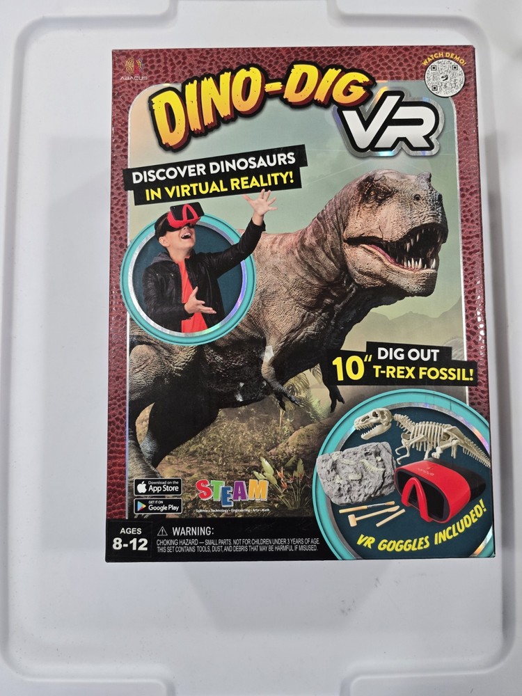 Dino VR Game for Smart Phone Virtual Reality Headset 3D Glasses