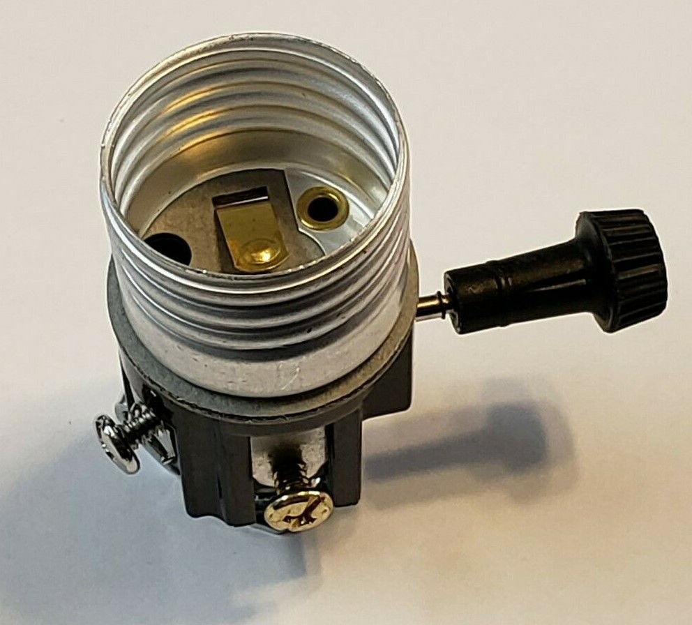 ON/OFF TURN KNOB INTERIOR LAMP SOCKET WITH HICKEY LAMP PART NEW 30170J
