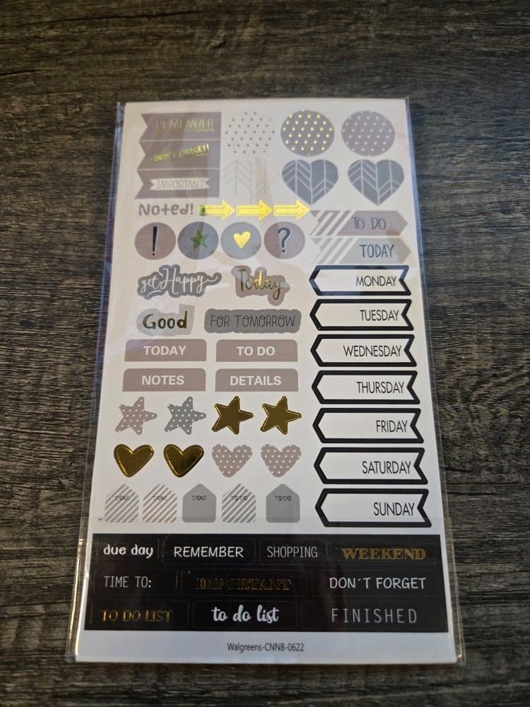 Notebook and Fashion Planner Set