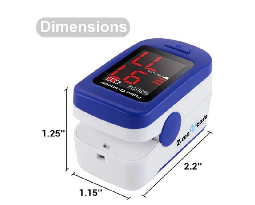 Zacurate 50BL Fingertip Pulse Oximeter