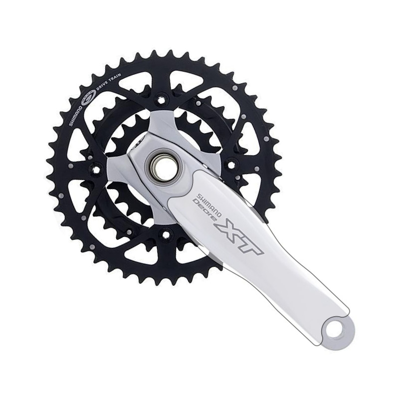 Shimano Deore XT M760 Crank Arm Protection Set | Shield Clear Vinyl Protector