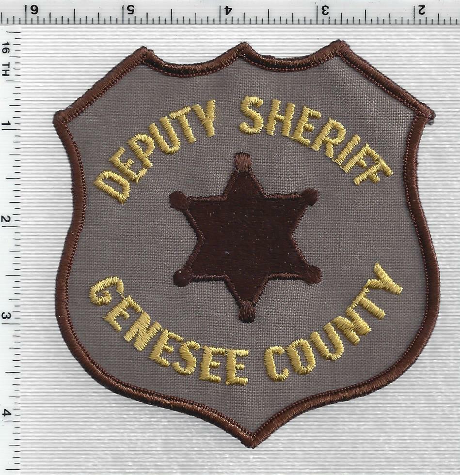 Genesee County Sheriff (Michigan) 1st Issue Shoulder Patch