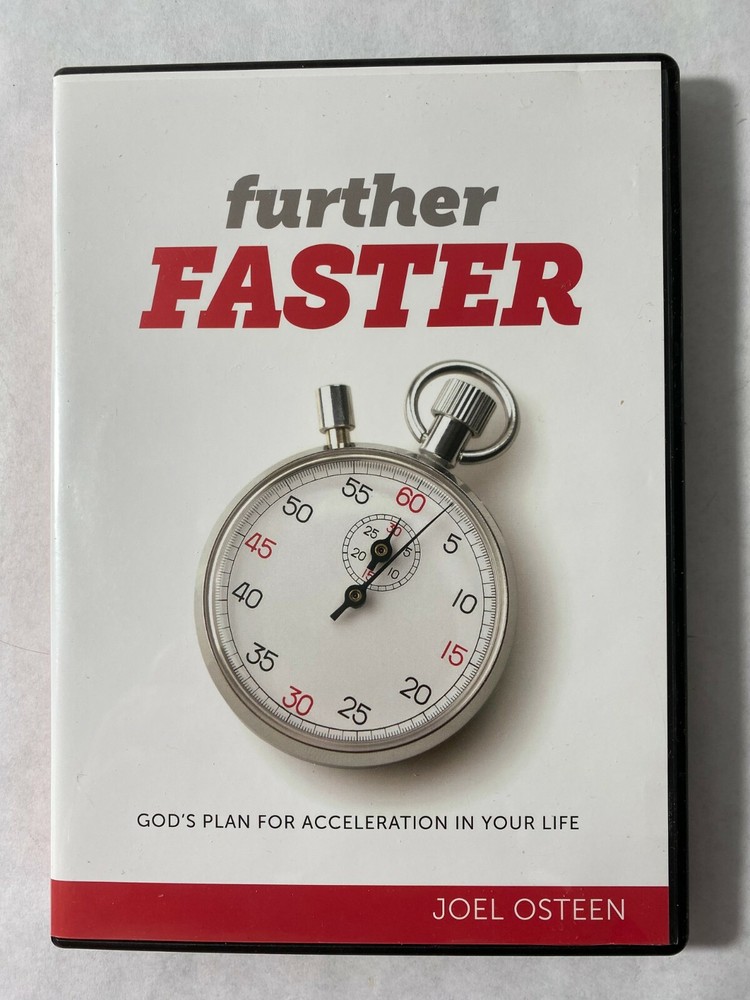 further FASTER Joel Osteen DVD & CD
