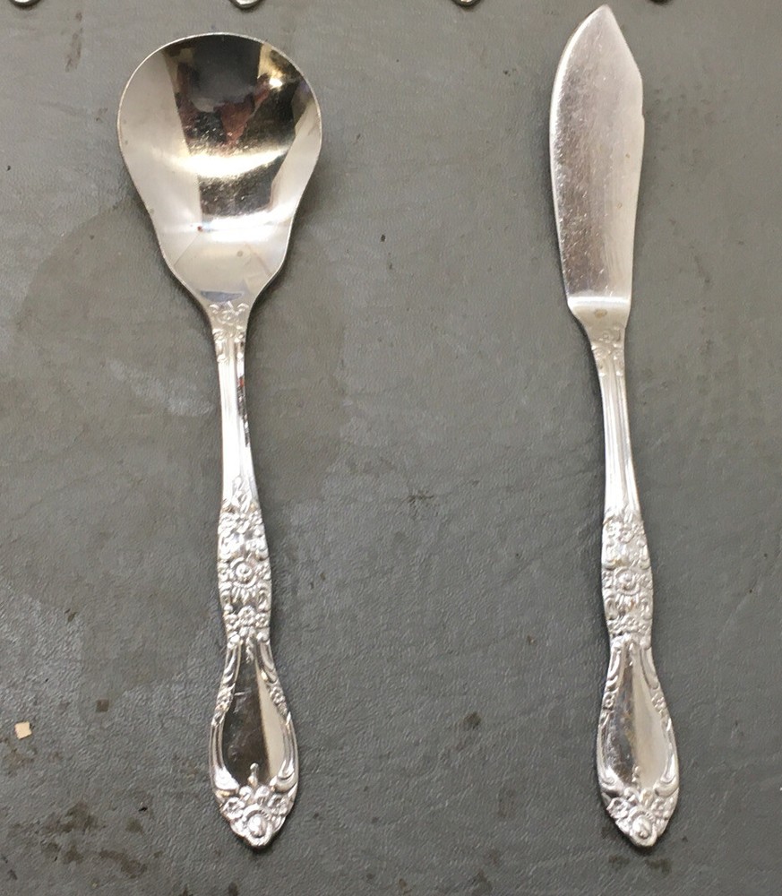 Oneida Silversmith Norhland Silversmith 50 Pc Set Missing 5 Utensils, Carolina